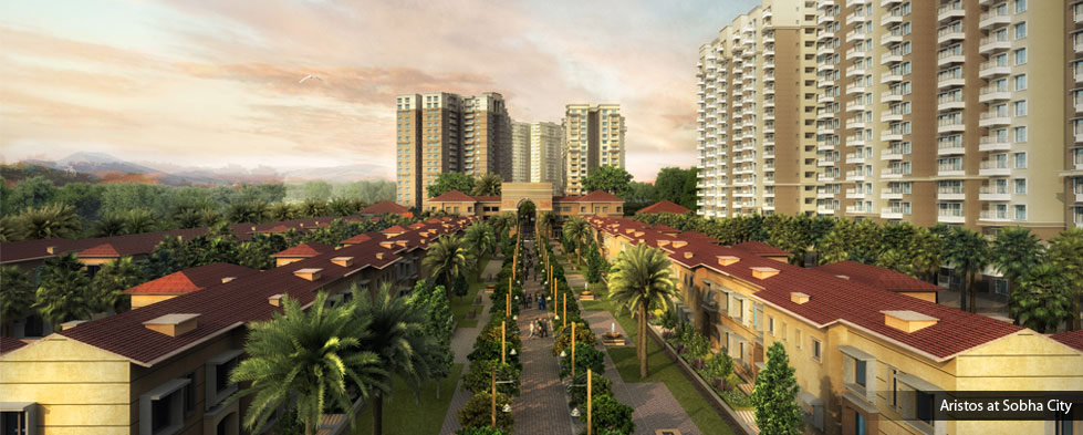 sobha-city-aerial view