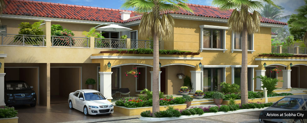 sobha-city-row houses